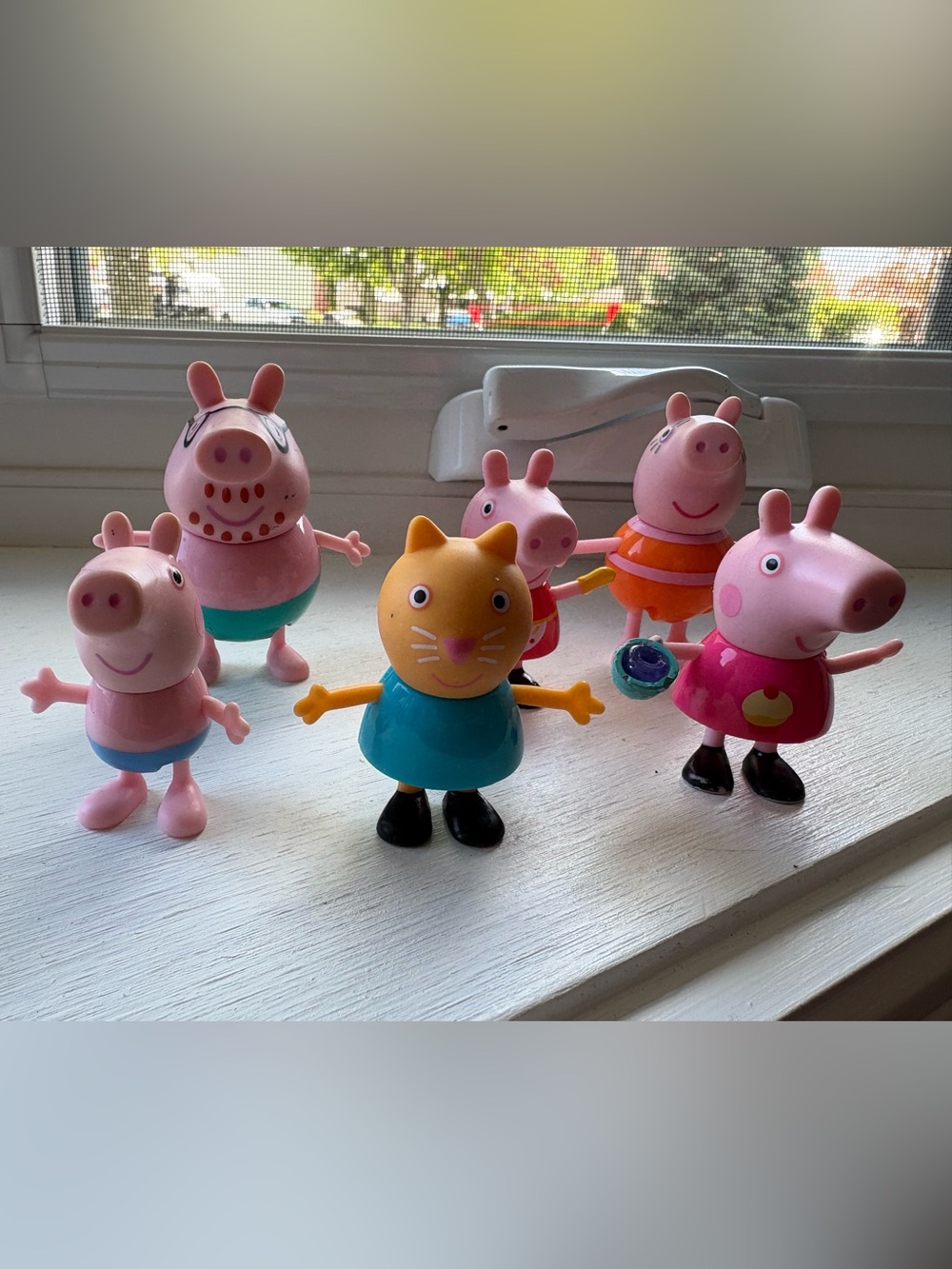 Peppa Pig Figure Toys, Set of 6